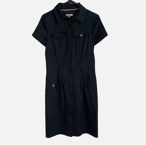 Burberry London Short sleeve button down Work Dress size 6